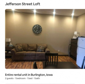 Jefferson street Loft 20 day minimum stay